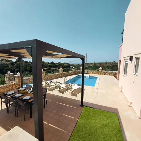 Natural View With Private Pool Skouloúfia